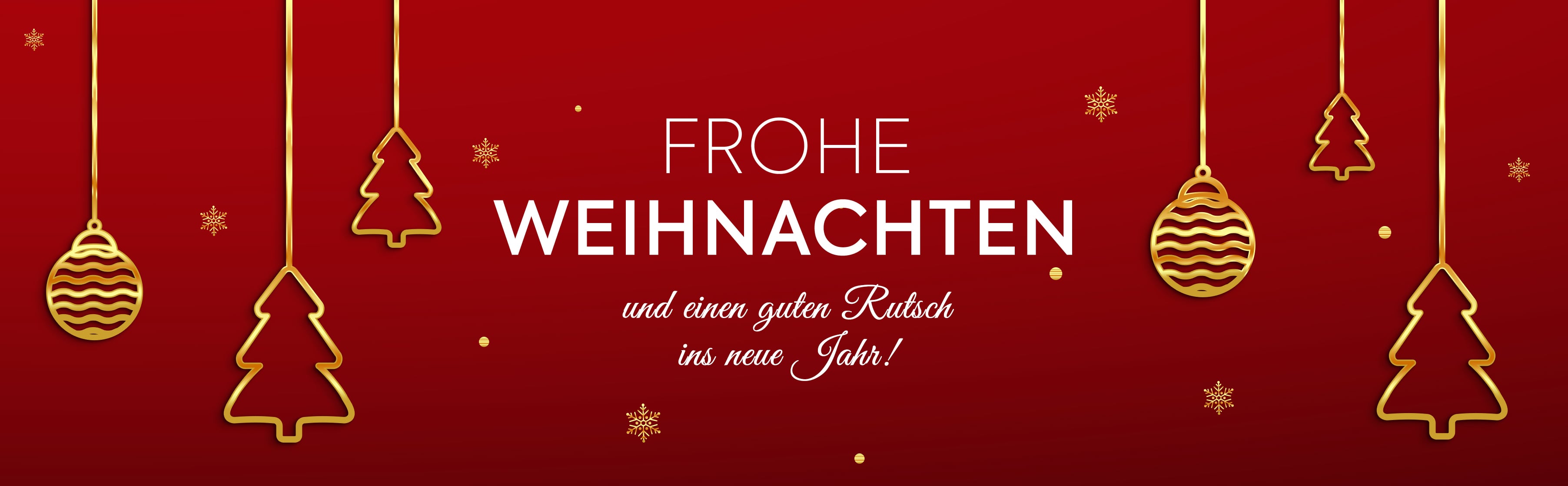 Frohe Weihnachten 2025